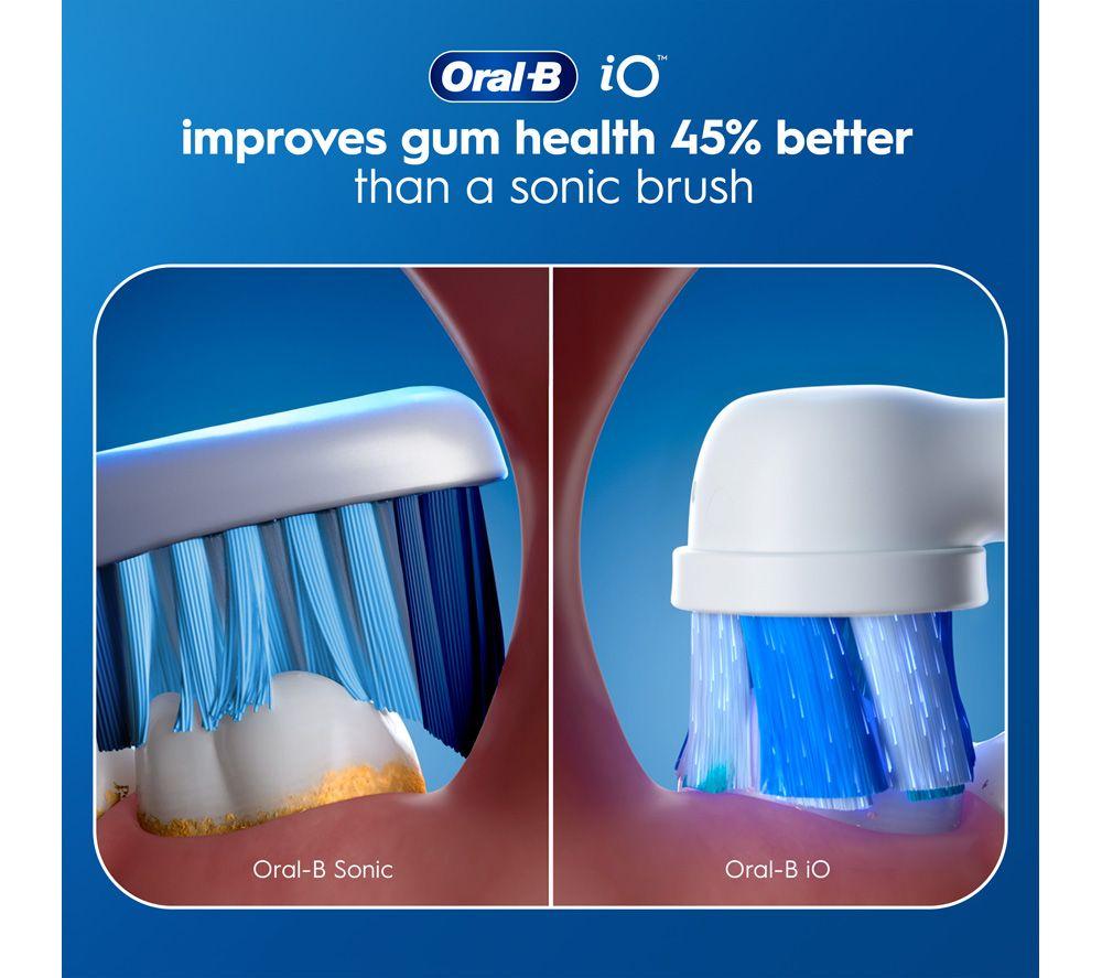 ORAL-B iO3 Electric Toothbrush & Travel Case - Pink image number 7 of 7