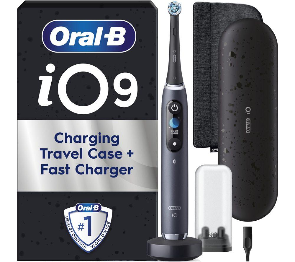 ORAL-B iO 9 Electric Toothbrush & Travel Charging Case - Black