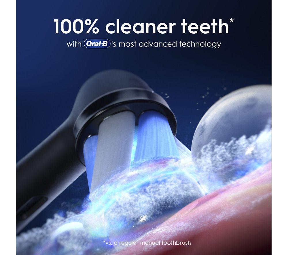 ORAL-B iO 9 Electric Toothbrush & Travel Charging Case - Black image number 3 of 5