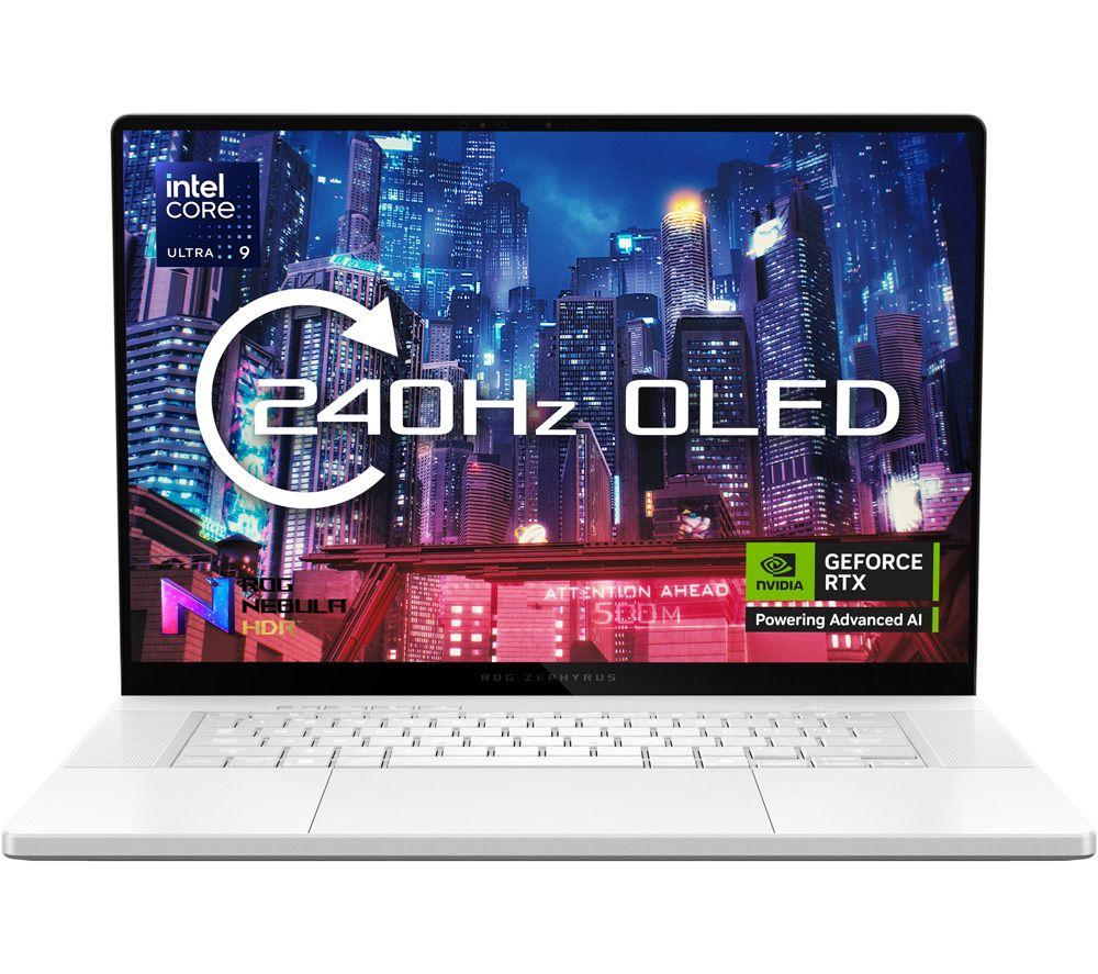 ASUS ROG Zephyrus G16 16" Gaming Laptop - Intel®Core Ultra 9, RTX 5090, 2 TB SSD, White