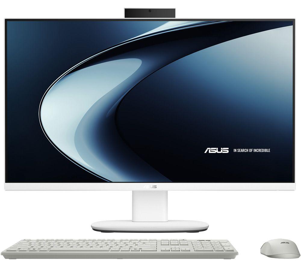 ASUS V440VAK 23.8inch All-in-One PC - Intel®Core  5 Processor 210H, 1 TB SSD, White