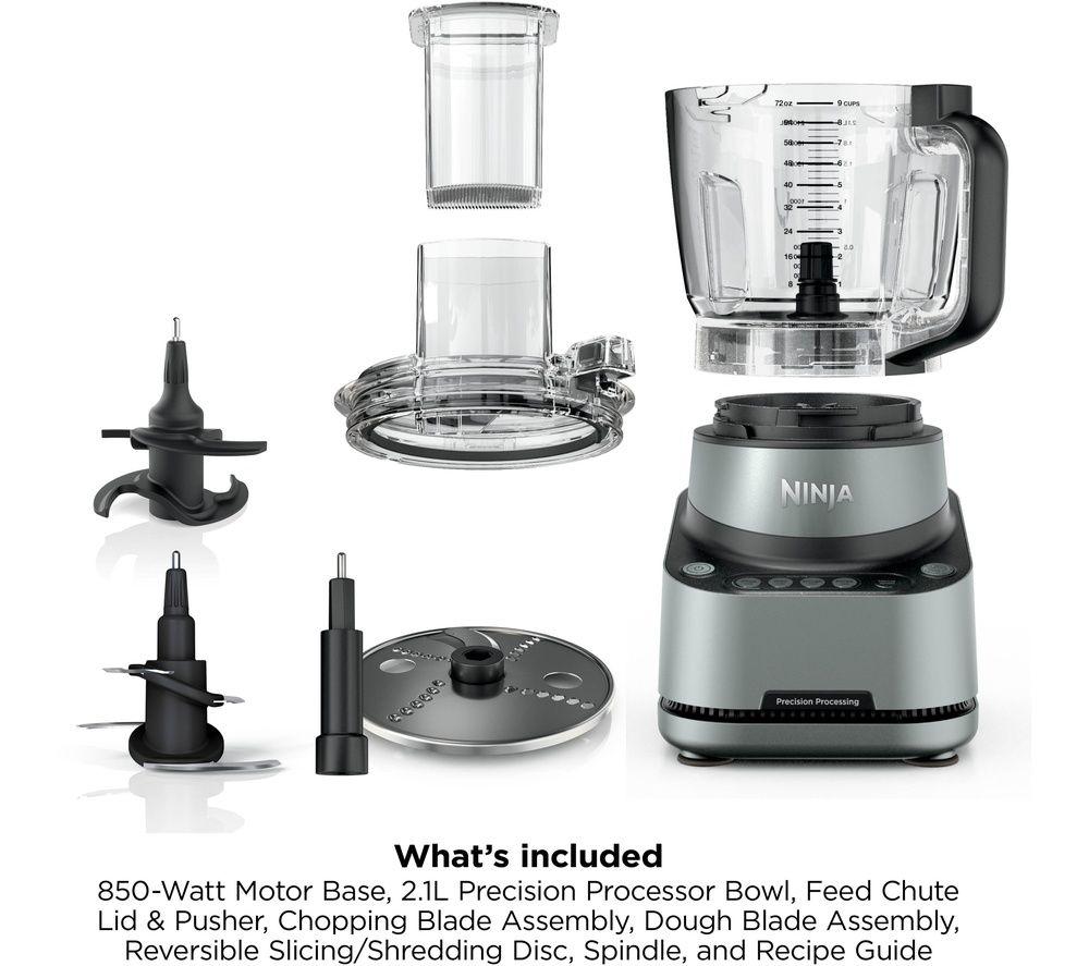 NINJA PrecisionPro BZ651UK Food Processor - Grey image number 10 of 10