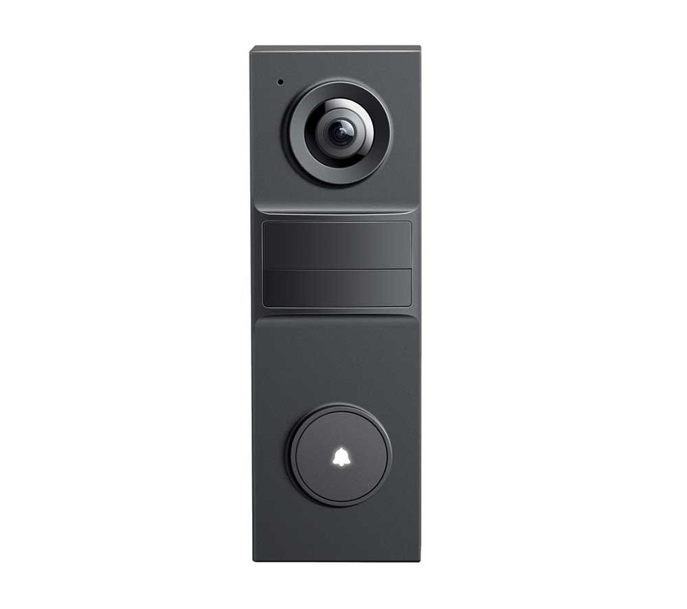 Tp-Link Tapo Td20 2K Battery Video Doorbell Mini With Chime - Black, Black