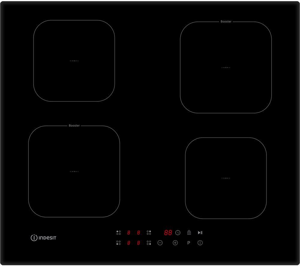 INDESIT IS F 18Q60 NE 59 cm Electric Induction Hob - Black