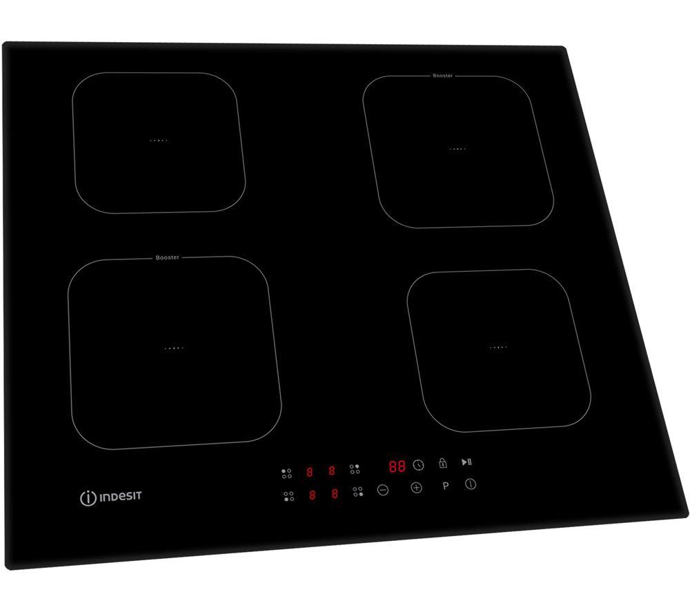 INDESIT IS F 18Q60 NE 59 cm Electric Induction Hob - Black image number 2 of 5
