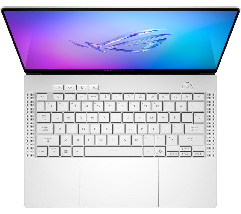 ASUS ROG Zephyrus G14 14" Laptop - Intel&reg; Core&trade; Ultra 9, 1 TB SSD, Platinum White image number 4 of 6