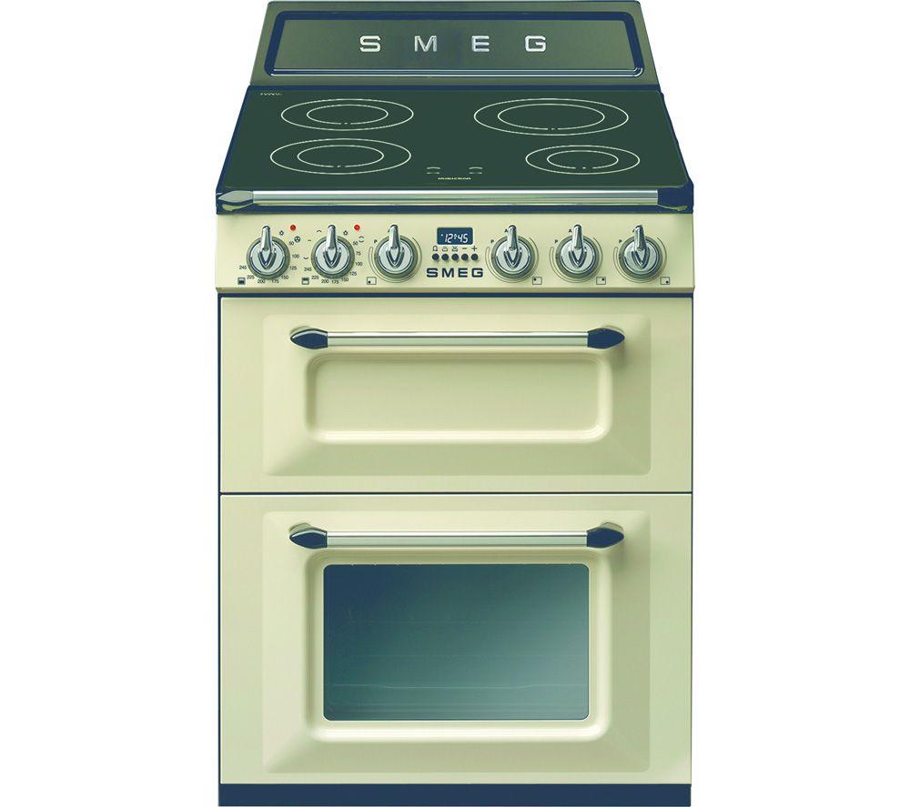 Smeg Tr62ip2 60 Cm Victoria Electric Induction Cooker - Cream, Cream