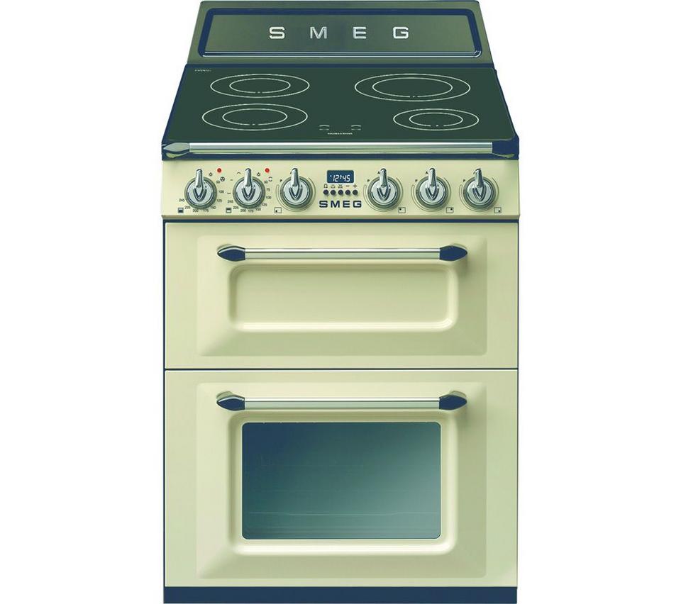 SMEG TR62IP2 60 cm Victoria Electric Induction Cooker - Cream
