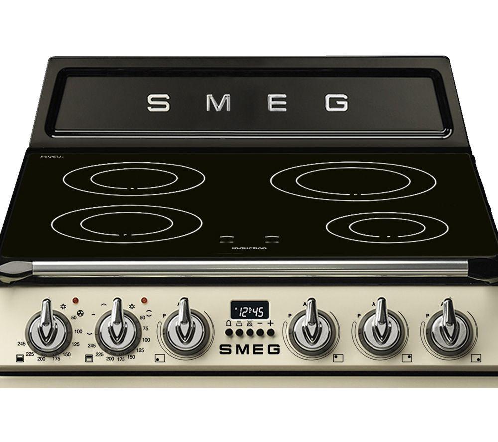 SMEG TR62IP2 60 cm Victoria Electric Induction Cooker - Cream image number 3 of 4