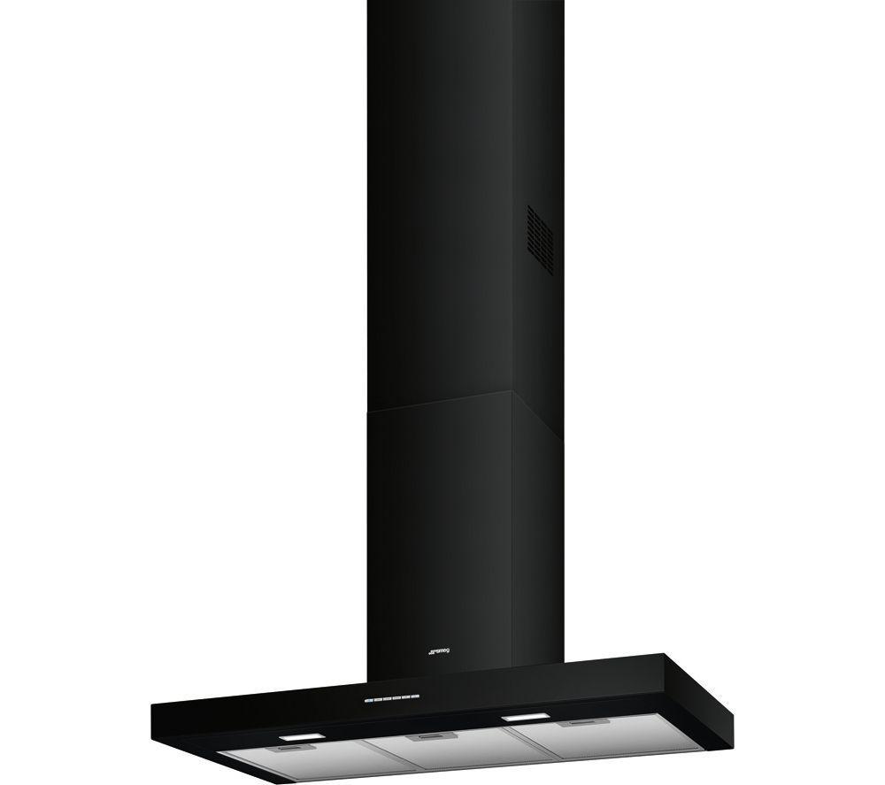SMEG KBT900BL Chimney Cooker Hood - Black image number 3 of 3