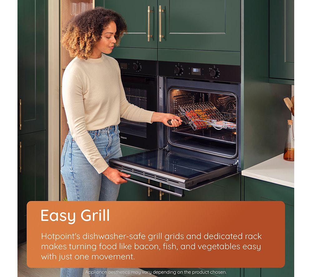 HOTPOINT Class 2 Multiflow HO 258HZ X UK Electric Oven - Stainless Steel image number 4 of 12