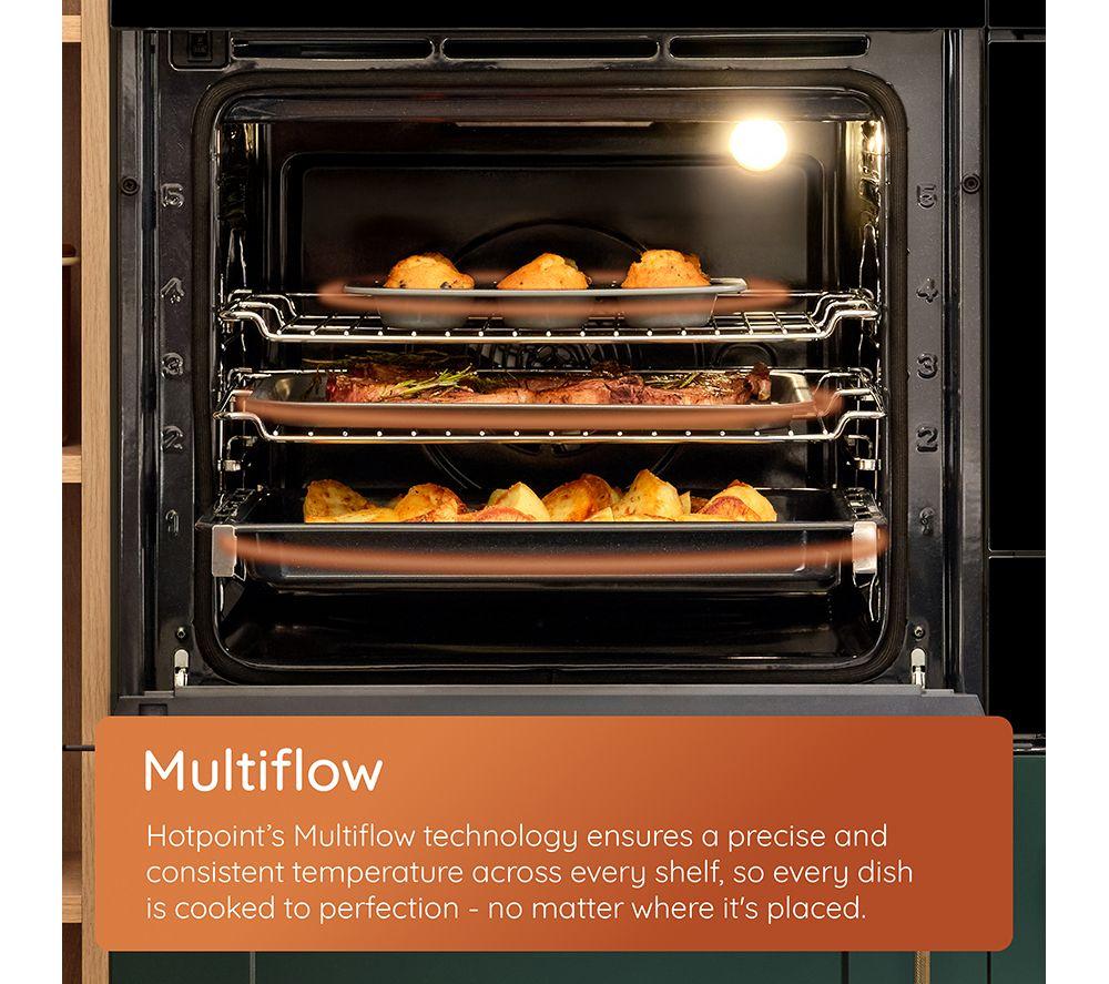HOTPOINT Class 2 Multiflow HO 258HZ X UK Electric Oven - Stainless Steel image number 5 of 12