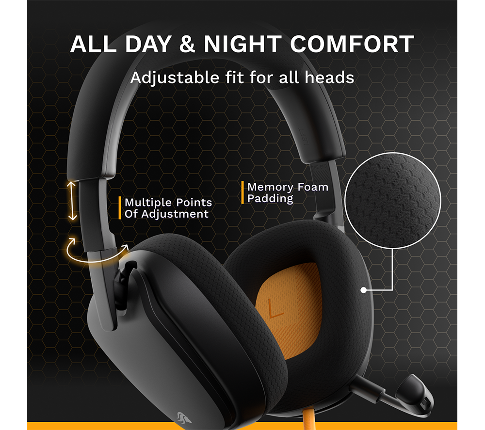 GLORIOUS GHS Eternal Wired Gaming Headset - Black image number 5 of 10