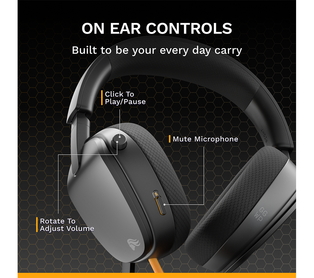 GLORIOUS GHS Eternal Wired Gaming Headset - Black image number 7 of 10