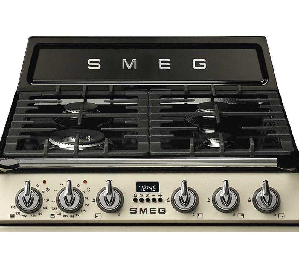 SMEG TR62P 60 cm Victoria Dual Fuel Cooker - Cream image number 2 of 4