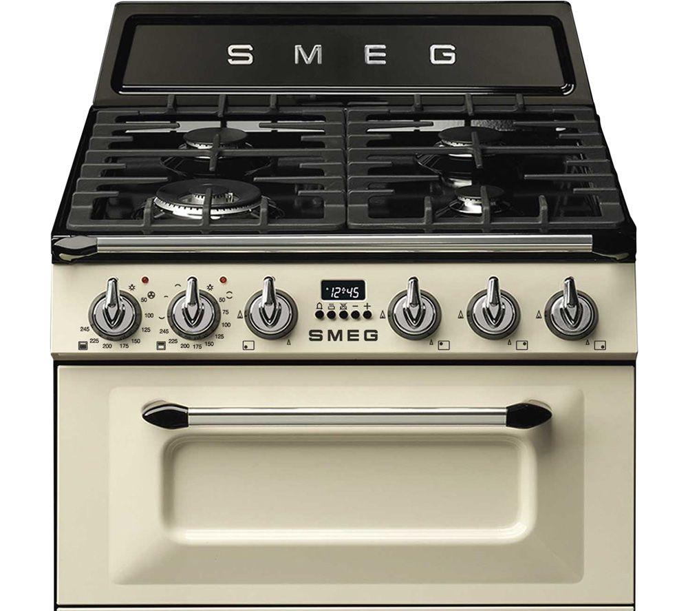 SMEG TR62P 60 cm Victoria Dual Fuel Cooker - Cream image number 4 of 4