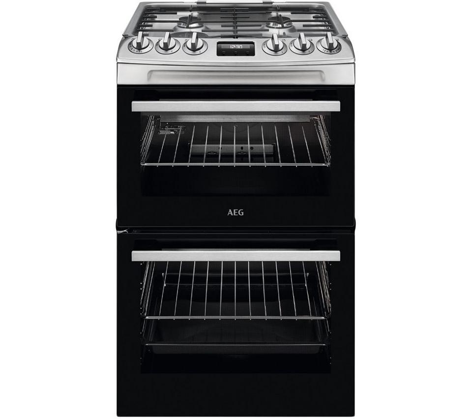 AEG CGX1130ACM 55 cm Gas Cooker - White