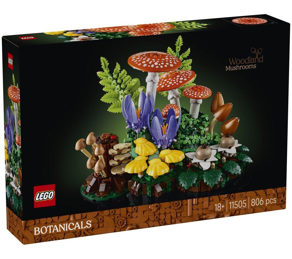LEGO Botanicals 11505 Woodland Mushrooms Set for Adults image number 3 of 5