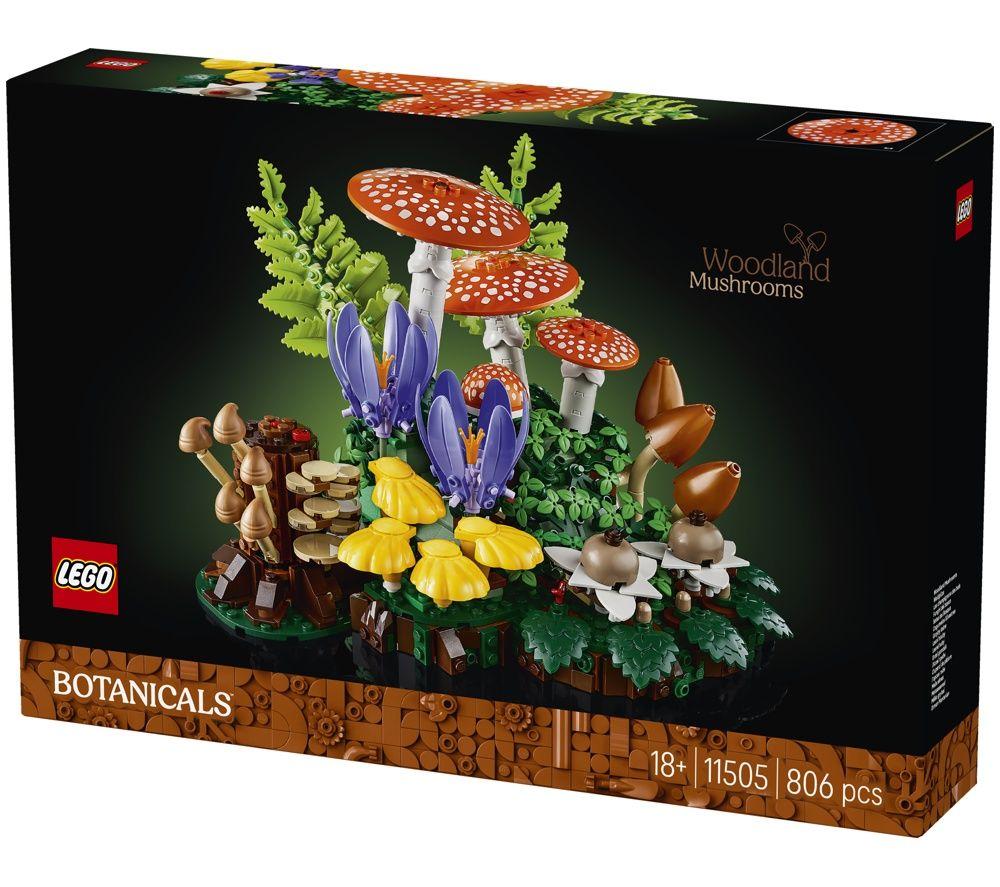 LEGO Botanicals 11505 Woodland Mushrooms Set for Adults image number 4 of 5