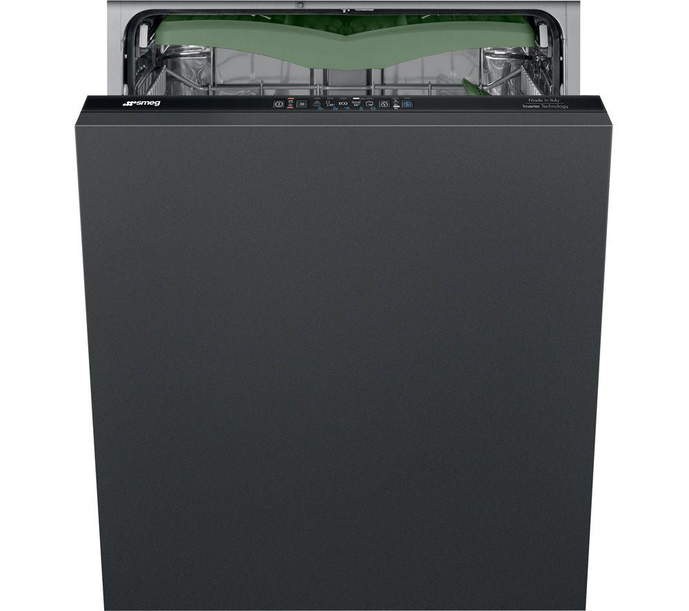 Smeg Dil331c Full-Size Fully Integrated Dishwasher, Black