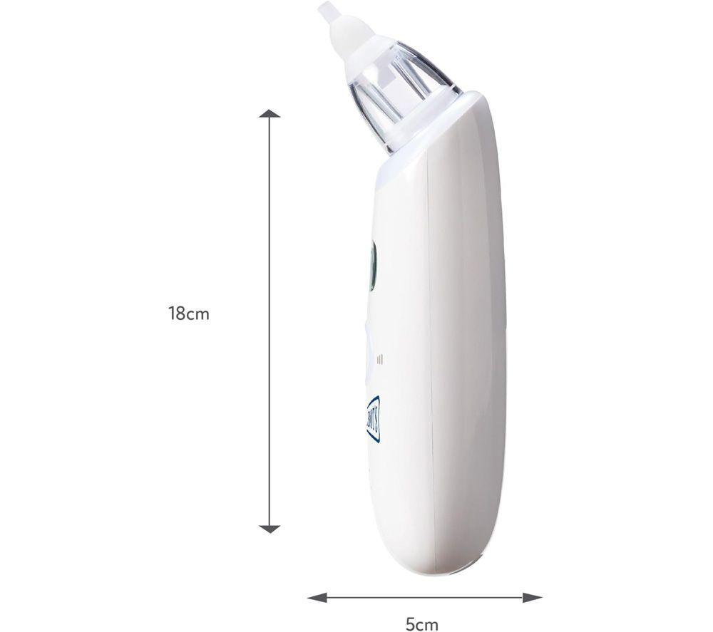 NUBY NB15013 Electric Nasal Aspirator - White image number 2 of 4