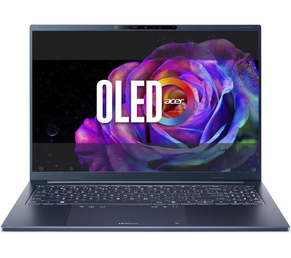 Acer Swift Go 16 OLED 16inch Laptop, Copilot+ PC - AMD Ryzenâ„¢ AI 9, 1 TB SSD, Blue