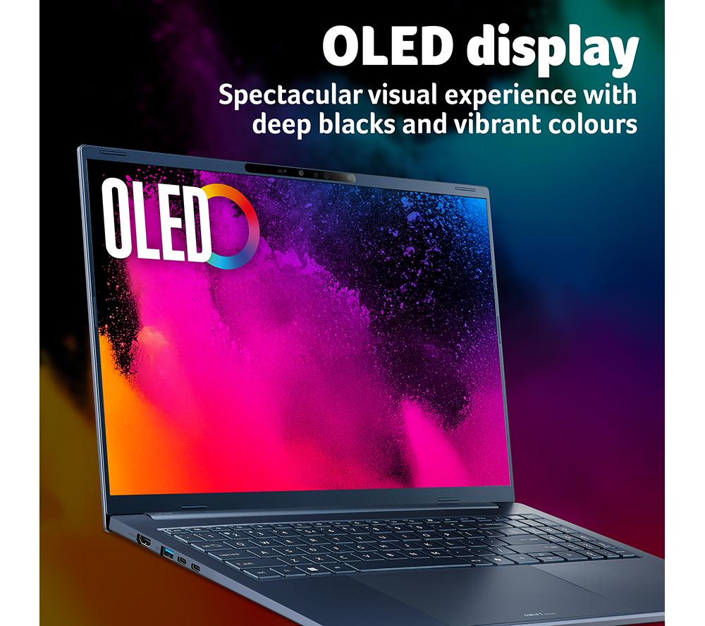 ACER Swift Go 16 OLED 16" Laptop, Copilot+ PC - AMD Ryzen AI 9, 1 TB SSD, Blue image number 7 of 12