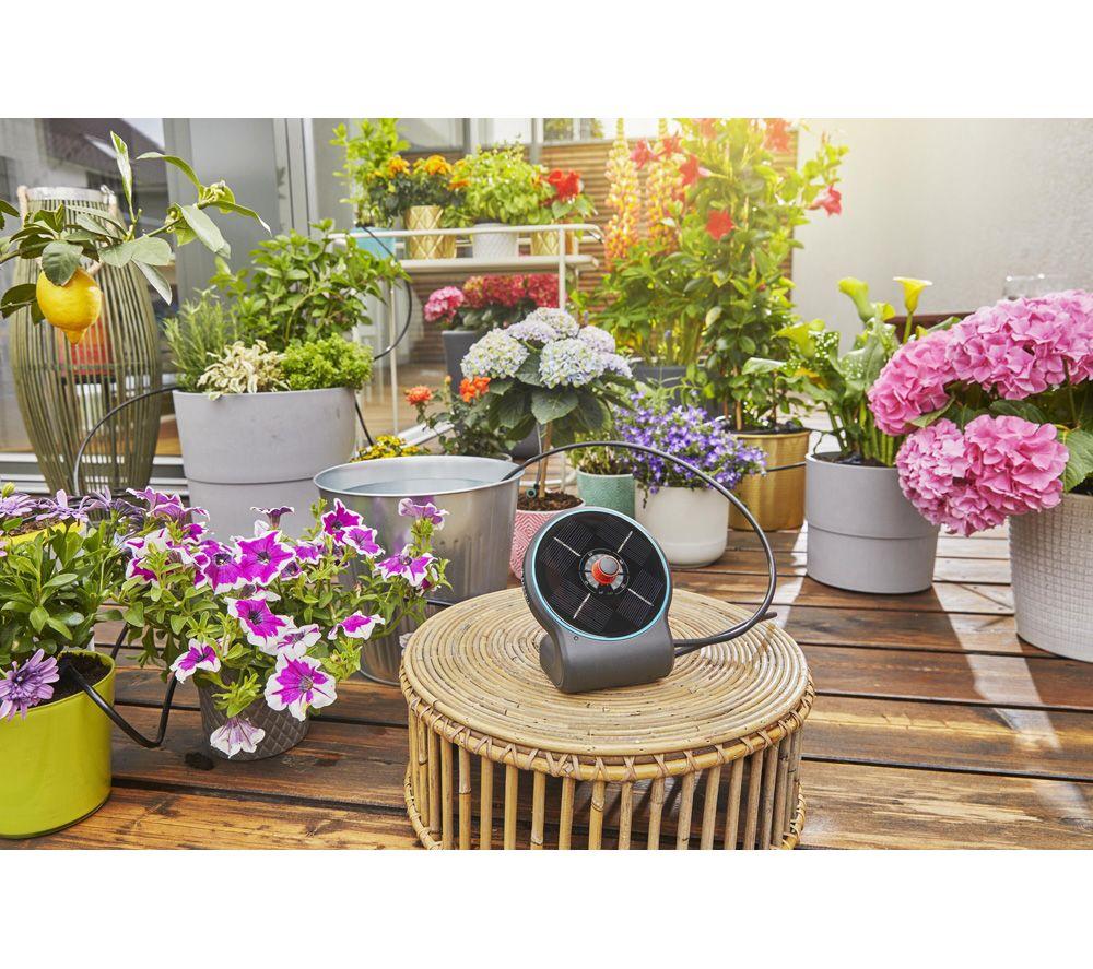 GARDENA AquaBloom Solar-Powered Irrigation Kit - Black image number 3 of 3