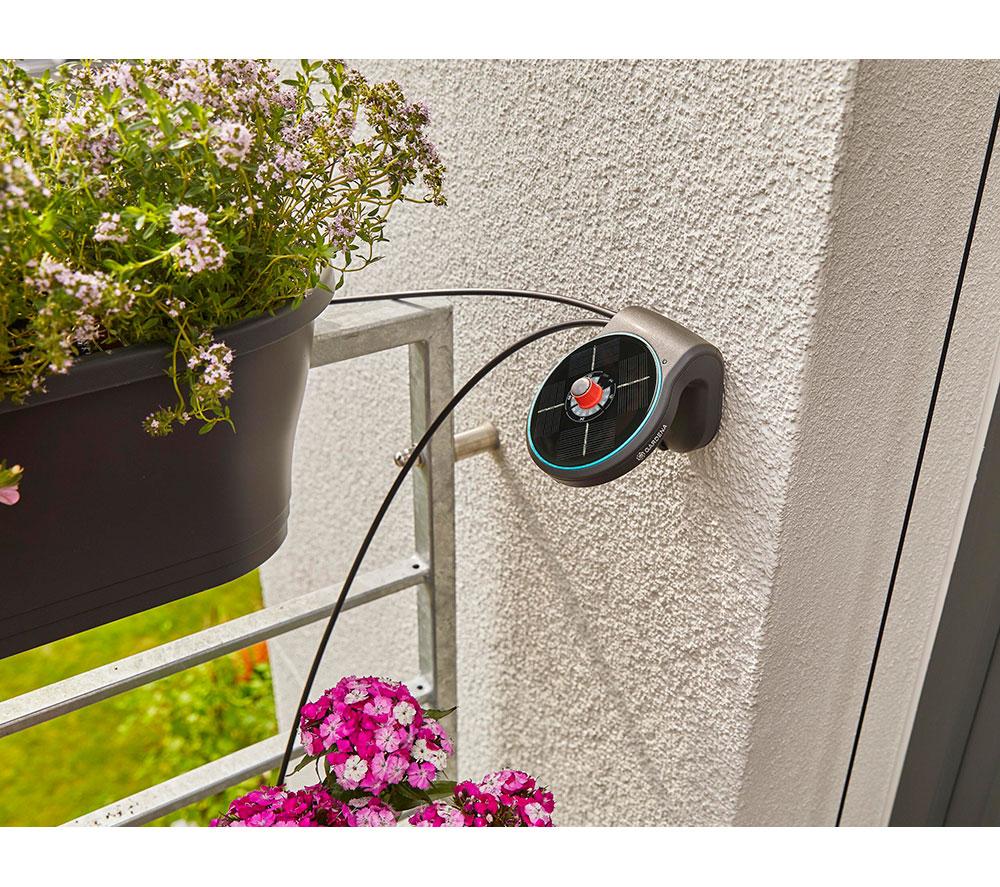 GARDENA AquaBloom Solar-Powered Irrigation Kit - Black image number 5 of 7