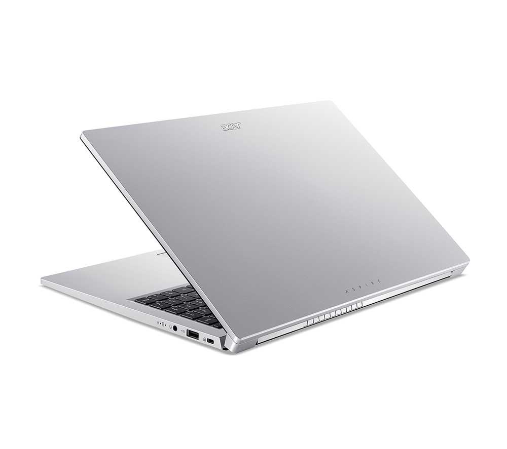 ACER Aspire Lite 15.6" Laptop - Intel&reg; N150, 128 GB SSD, Silver image number 9 of 9