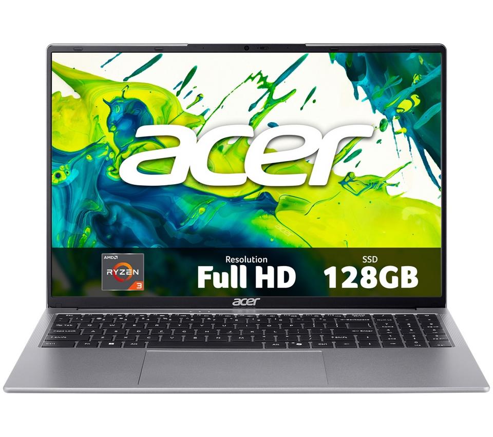 ACER Aspire Lite 15.6" Laptop - AMD Ryzen 3, 256 GB SSD, Silver