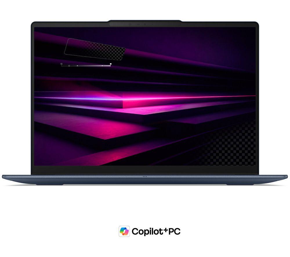 LENOVO Yoga Slim 7 14" Laptop, Copilot+ PC - Snapdragon X2 Plus, 512 GB SSD, Cosmic Blue image number 3 of 7