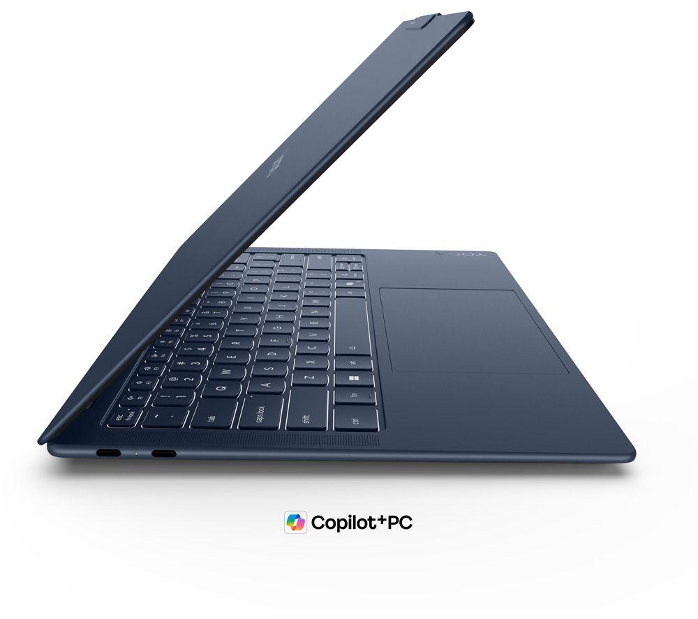 LENOVO Yoga Slim 7 14" Laptop, Copilot+ PC - Snapdragon X2 Plus, 512 GB SSD, Cosmic Blue image number 4 of 7