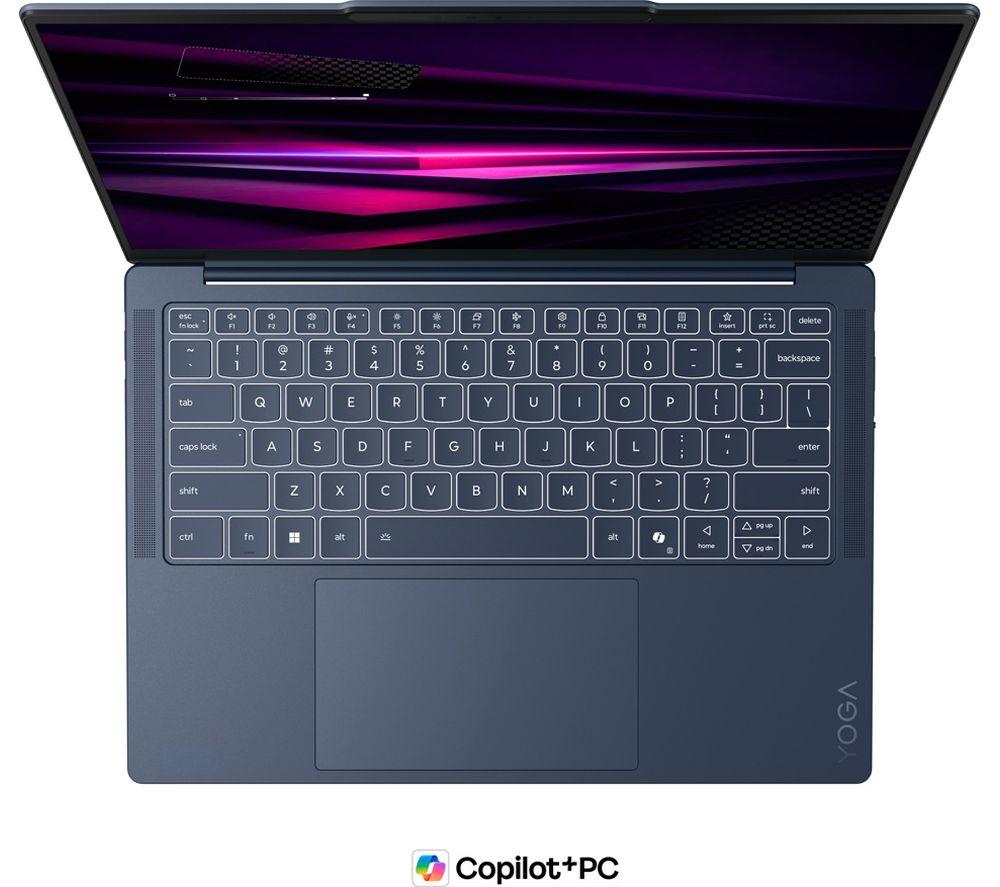 LENOVO Yoga Slim 7 14" Laptop, Copilot+ PC - Snapdragon X2 Elite, 1 TB SSD, Cosmic Blue image number 6 of 7