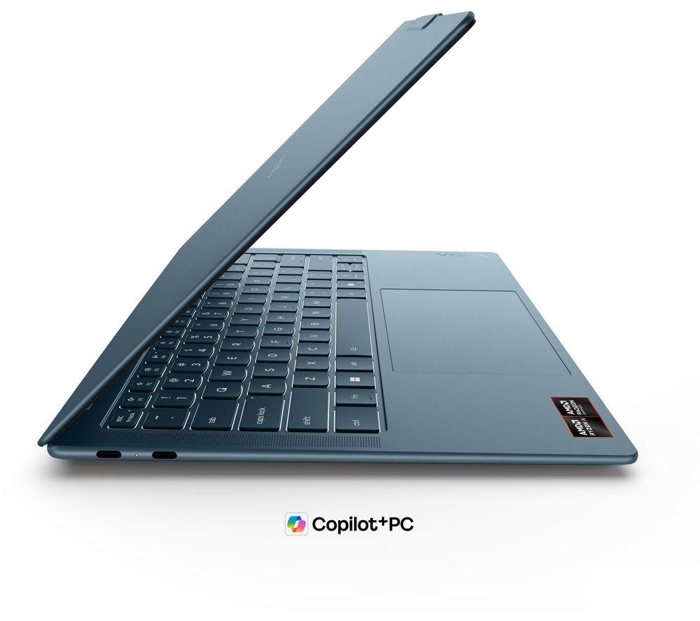 LENOVO Yoga Slim 7 14" Laptop, Copilot+ PC - AMD Ryzen AI 7, 1 TB SSD, Teal image number 4 of 7