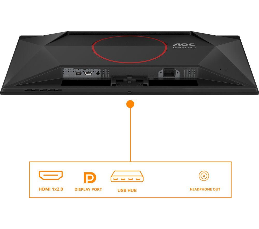 AOC Q27G41ZDF Quad HD 26.5" QD-OLED Gaming Monitor - Black image number 10 of 11