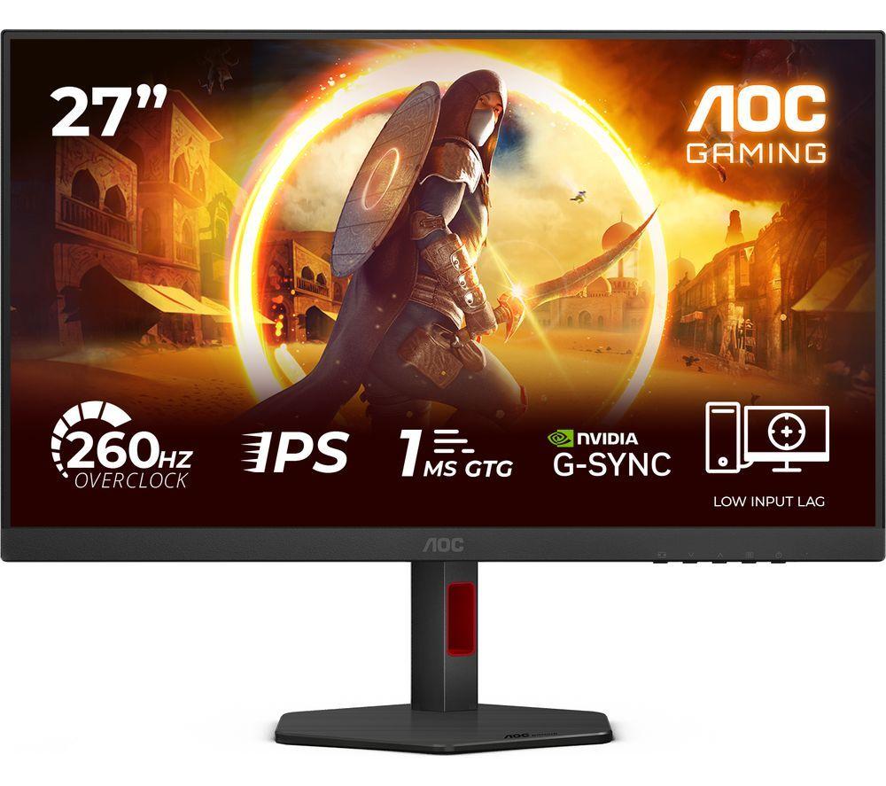 Aoc 27G4zr Full Hd 27" Ips Lcd Gaming Monitor - Black, Black