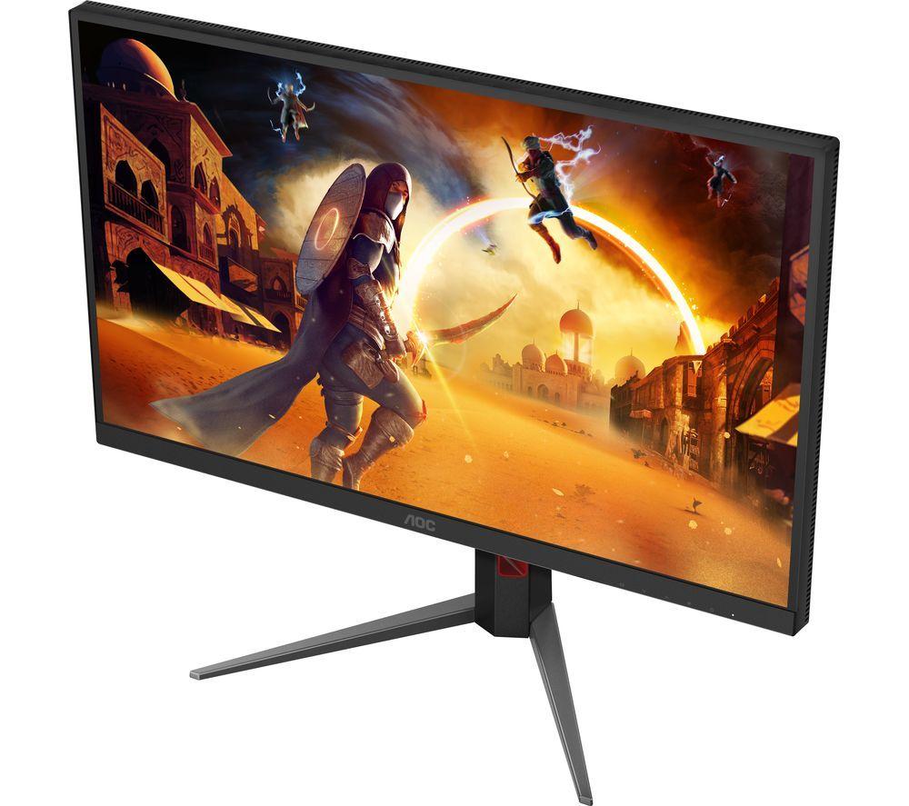 AOC U27G4XM 4K Ultra HD 27" Fast IPS Dual-Mode Gaming Monitor - Black image number 2 of 14