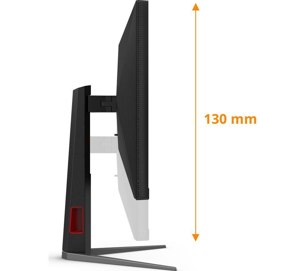AOC U27G4XM 4K Ultra HD 27" Fast IPS Dual-Mode Gaming Monitor - Black image number 12 of 14