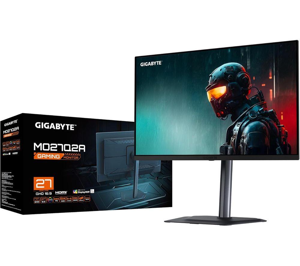 GIGABYTE MO27Q2A Quad HD 27" OLED Gaming Monitor - Black image number 6 of 6