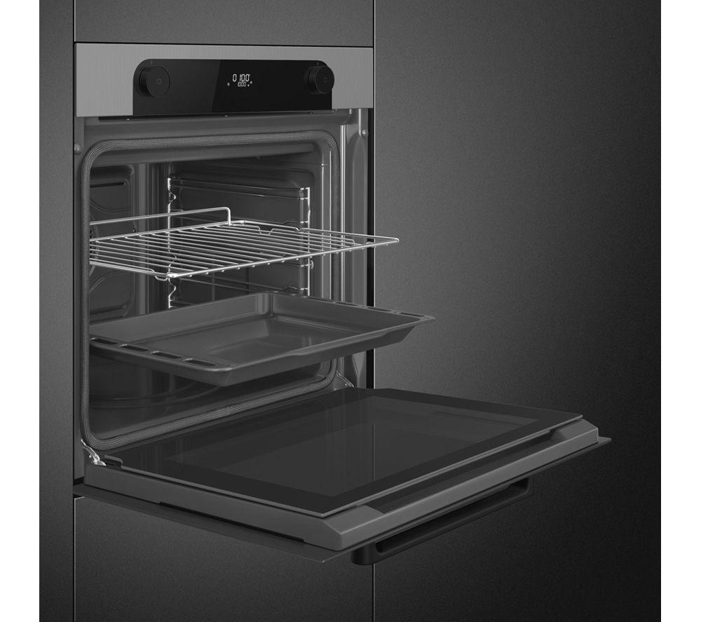 SMEG SFP6201TSI Electric Pyrolytic Oven - Silver image number 4 of 4