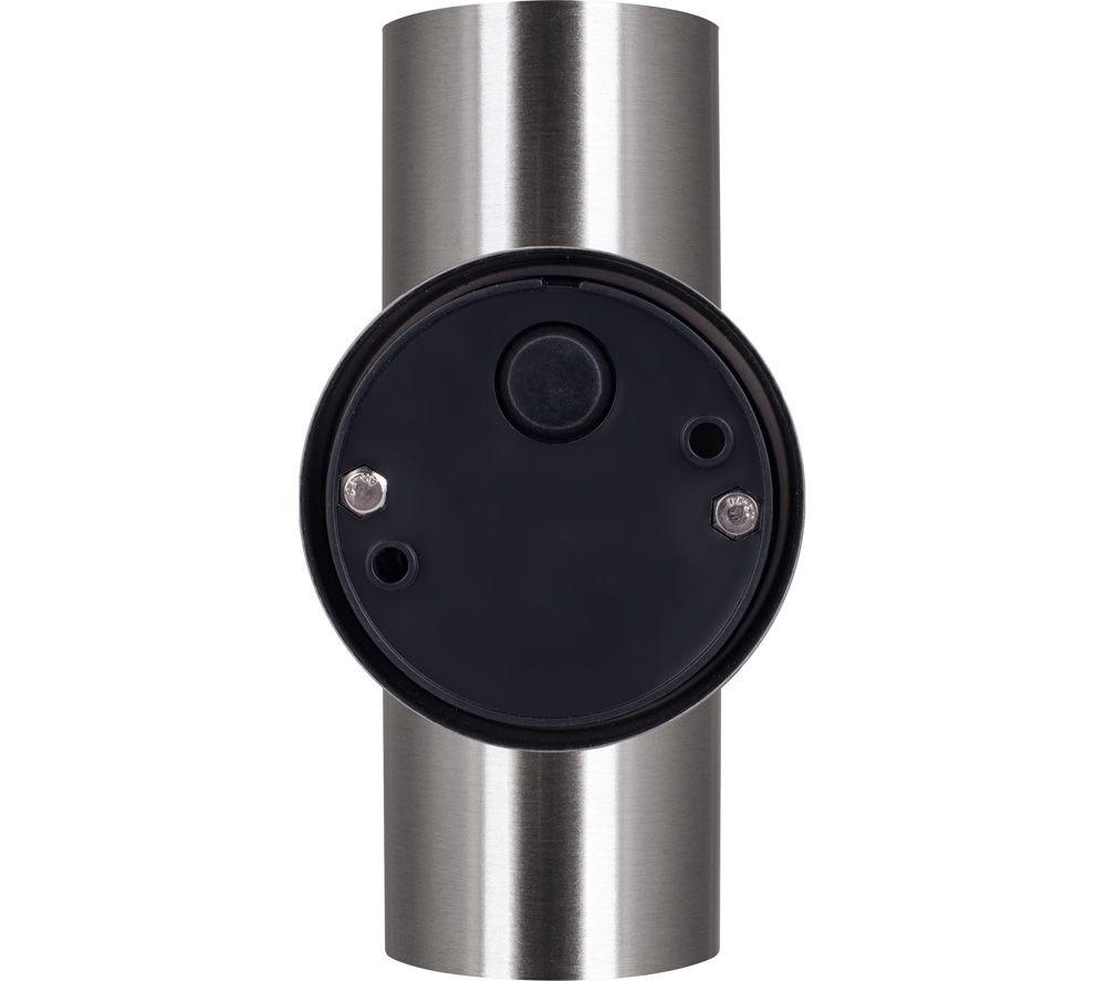 LUCECO PIR Decorative Outdoor LED Wall Light - Stainless Steel image number 4 of 4