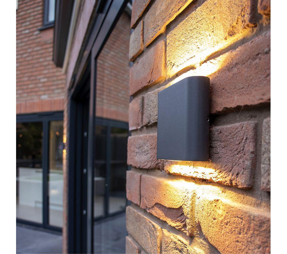 LUCECO Flat Decorative LED Wall Light - Slate Grey image number 6 of 6