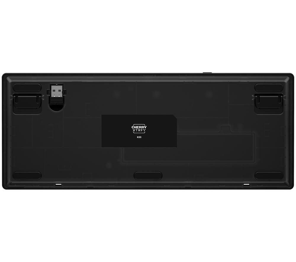 CHERRY XTRFY K33 Compact Wireless RGB Gaming Keyboard - Black image number 7 of 9
