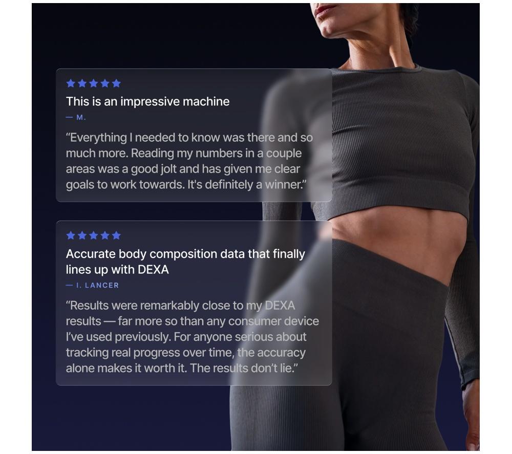 RENPHO MorphoScan Nova Smart Body Scale - Blue image number 10 of 13