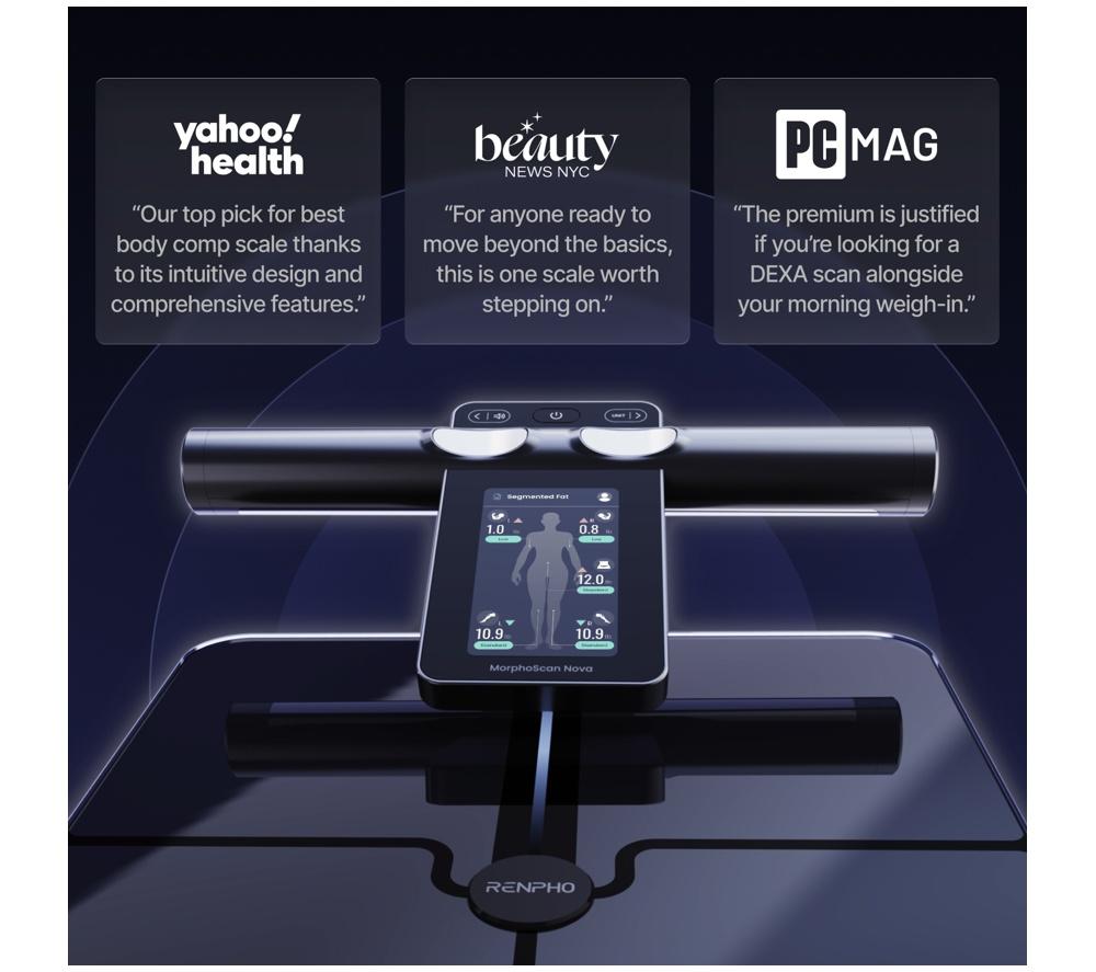 RENPHO MorphoScan Nova Smart Body Scale - Blue image number 11 of 13
