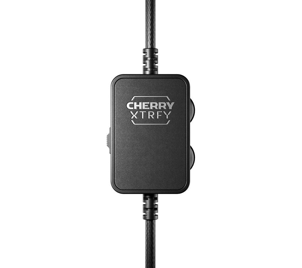 CHERRY XTRFY H2 Gaming Headset - Black image number 4 of 5