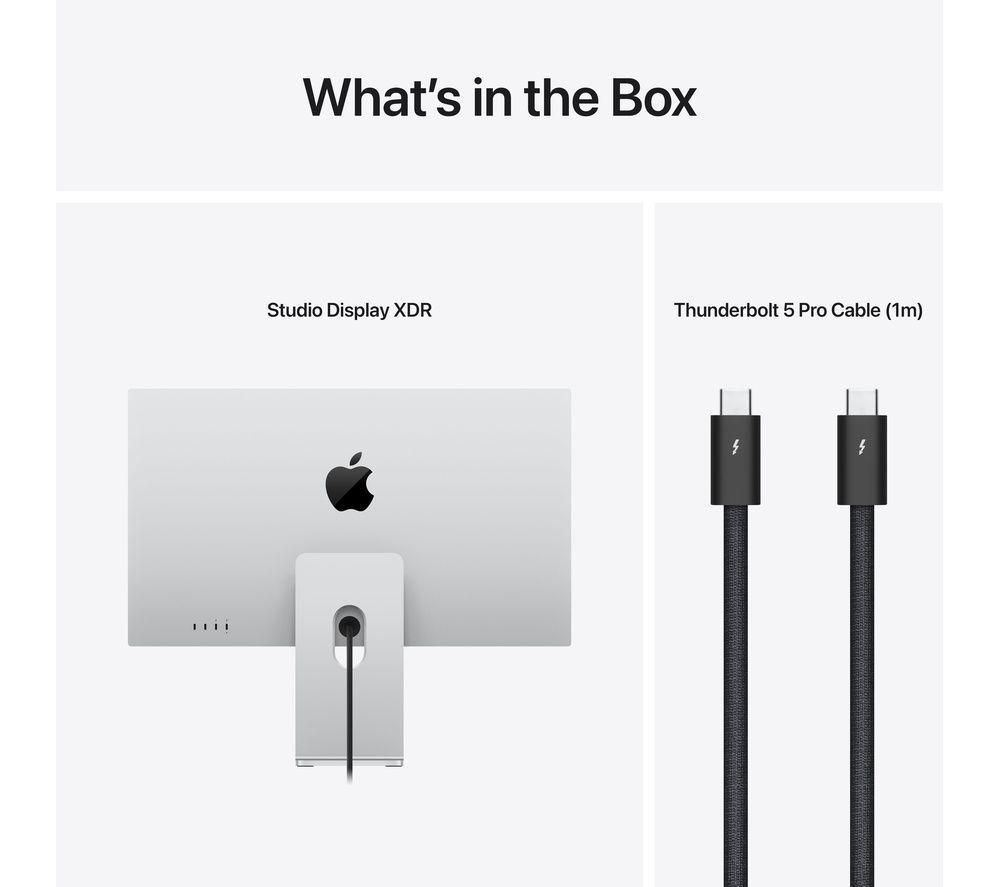 APPLE 5K Retina 27" Studio Display XDR - Standard Glass, Tilt & Height adjustable image number 9 of 9