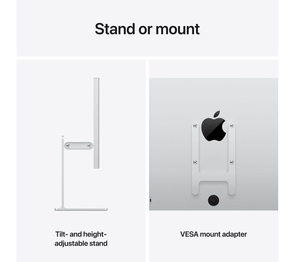 APPLE 5K Retina 27" Studio Display XDR - Nano-texture Glass, Tilt & Height adjustable image number 7 of 9