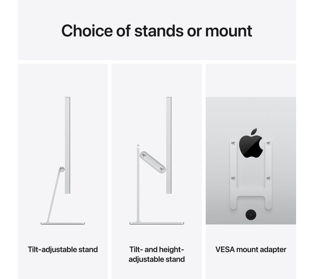 APPLE 5K Retina 27" Studio Display - Standard Glass, Tilt-adjustable image number 6 of 9